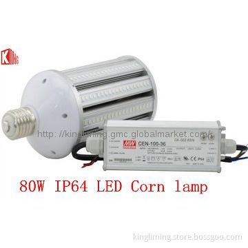 80W IP64 E40 LED Corn bulb corn lamp